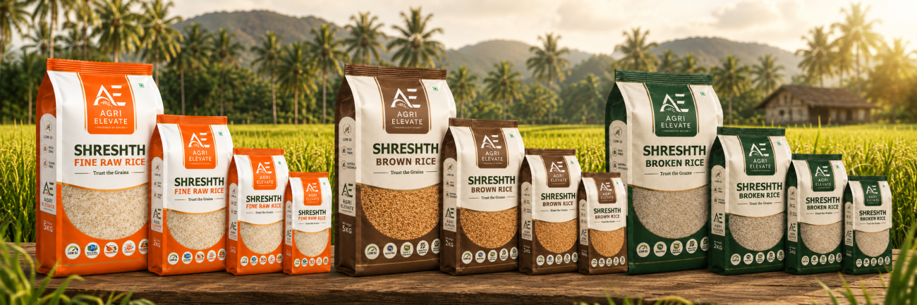 The brand reflects a controlled journey from farmer onboarding and scientific cultivation to processing, traceability, packaging and retail delivery.